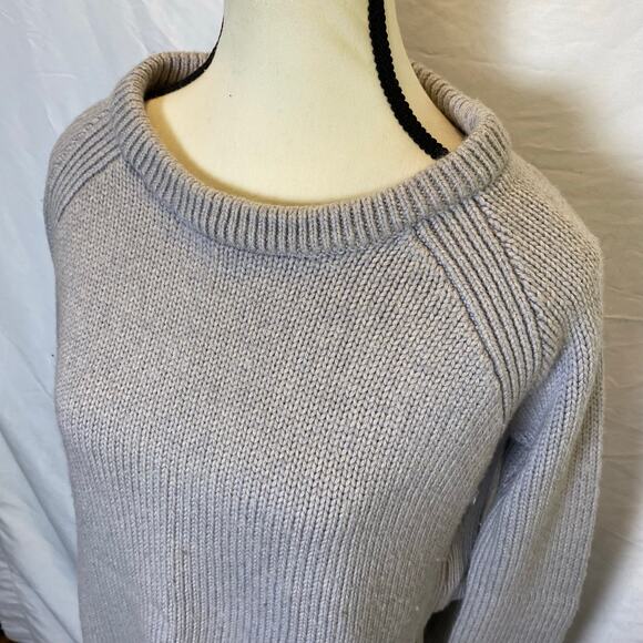 Lululemon Women's Yin to You Merino Wool Sweater Size XS/S Tight Knit Side Slit - Picture 2 of 10
